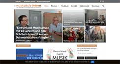Desktop Screenshot of musikschule-intern.de
